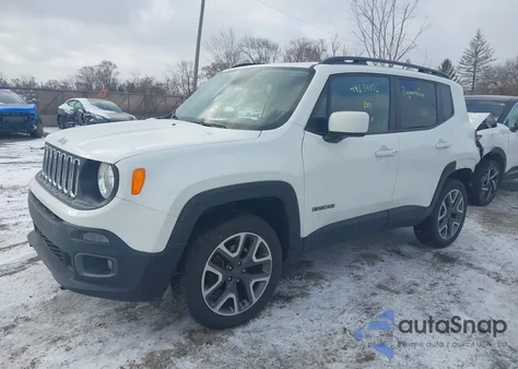 2017 Jeep Renegade Latitude 4X4 z USA, uszkodzony, nr VIN ZACCJBBB9HPF55992